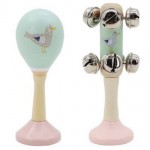 Maraca & Bell Stick Set - Seagull